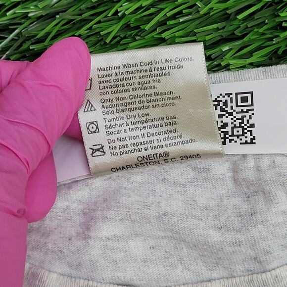 Vintage Georgetown Hoyas Sweatshirt Womens Large 22x23 Gray - Picture 7 of 15